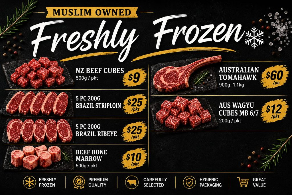 Wagyu beef deals at Singapore seafood fair