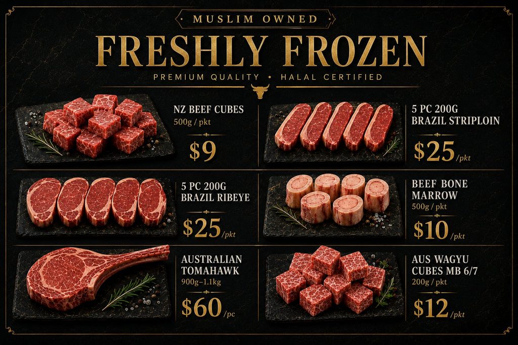 Wagyu beef deals at Tanjong Pagar seafood fair