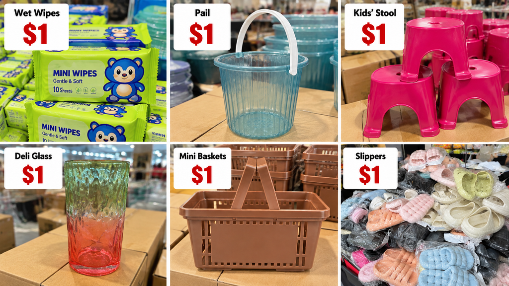 Hundreds of $1 household items