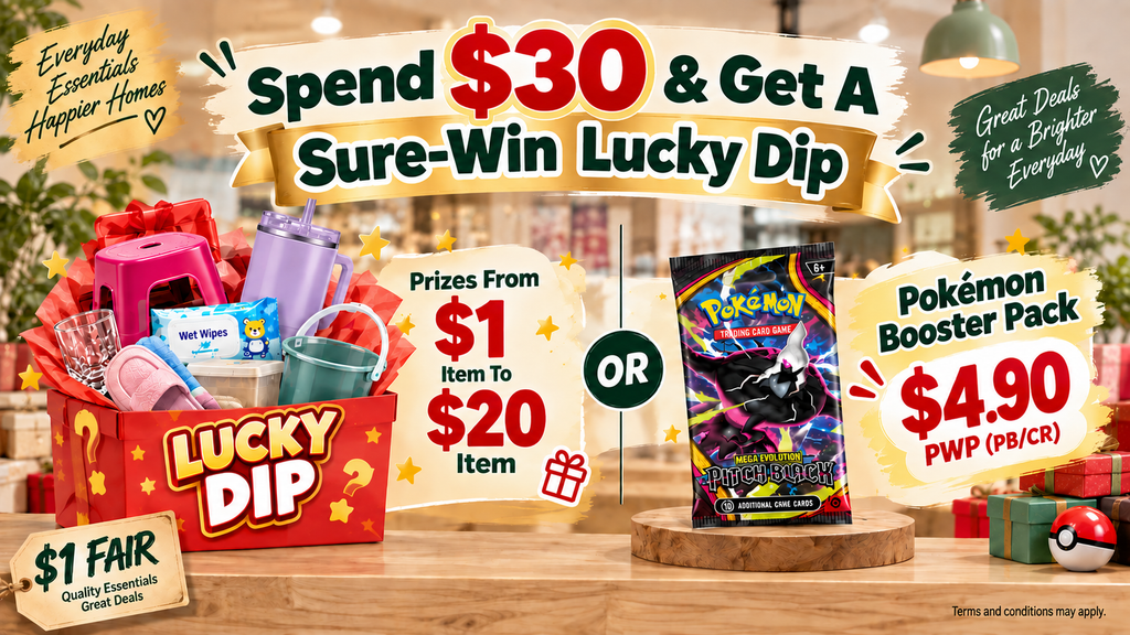 $30 spend lucky dip promotion