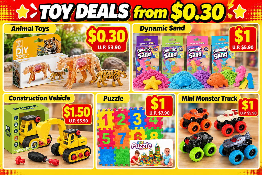 $0.30 toy deals at Children’s Day Toy Fair