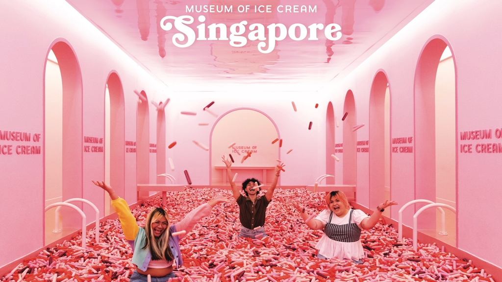 Museum of Ice Cream Singapore F1 promotion